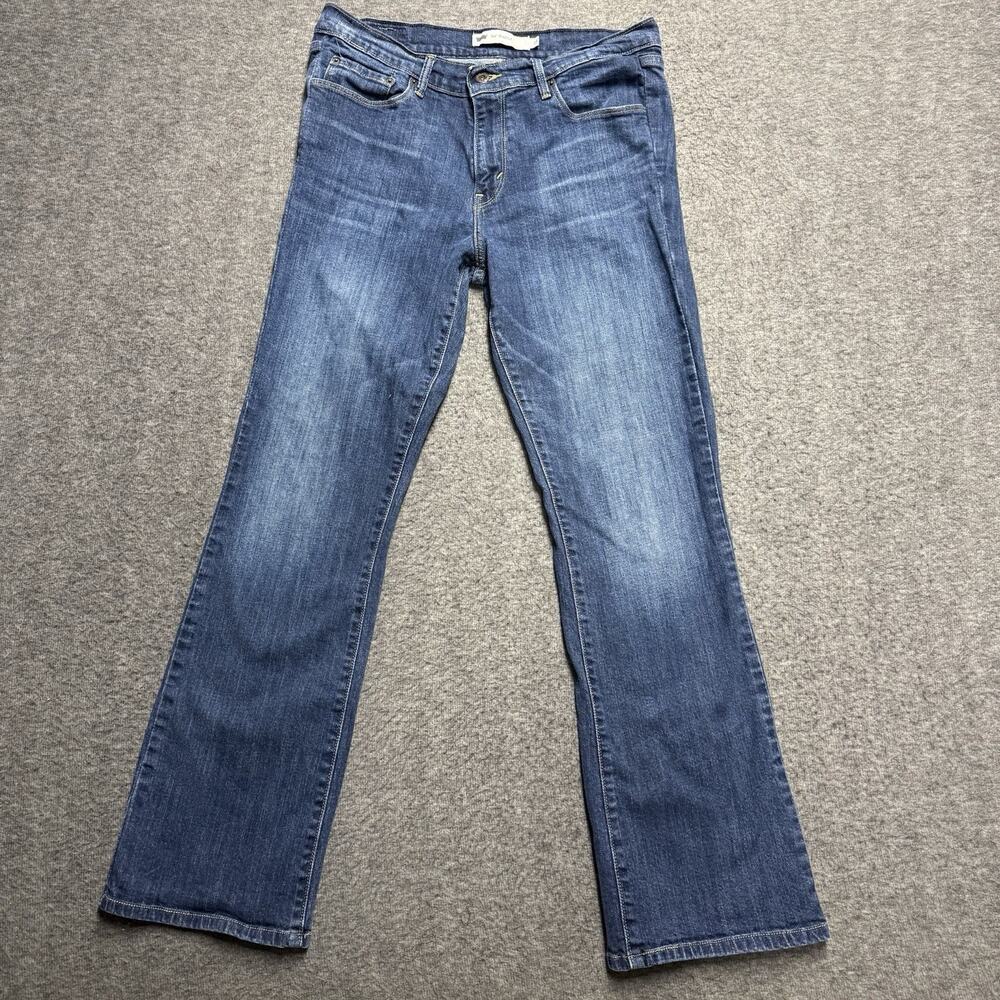 Levi's 515 Boot Cut Jeans Women's 10 (31x30) Blue Medium Wash Denim Faded Y2K